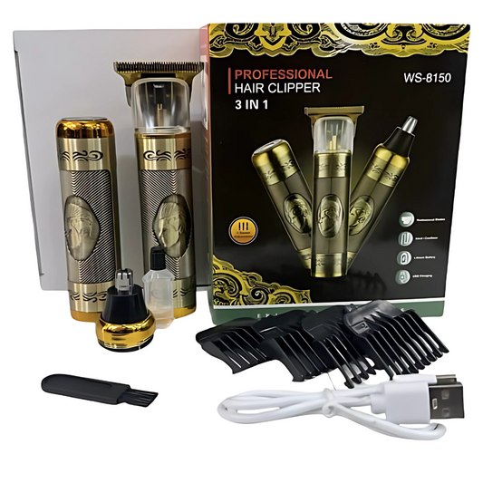 💇‍♂️ "Cuida Tu Imagen y Tu Bolsillo con tu Kit 3 en 1 de Cuidado Personal”