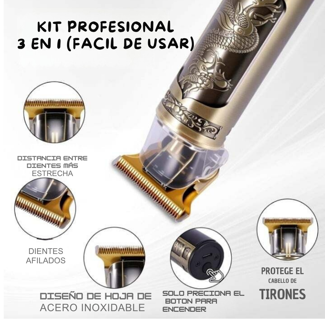💇‍♂️ "Cuida Tu Imagen y Tu Bolsillo con tu Kit 3 en 1 de Cuidado Personal”