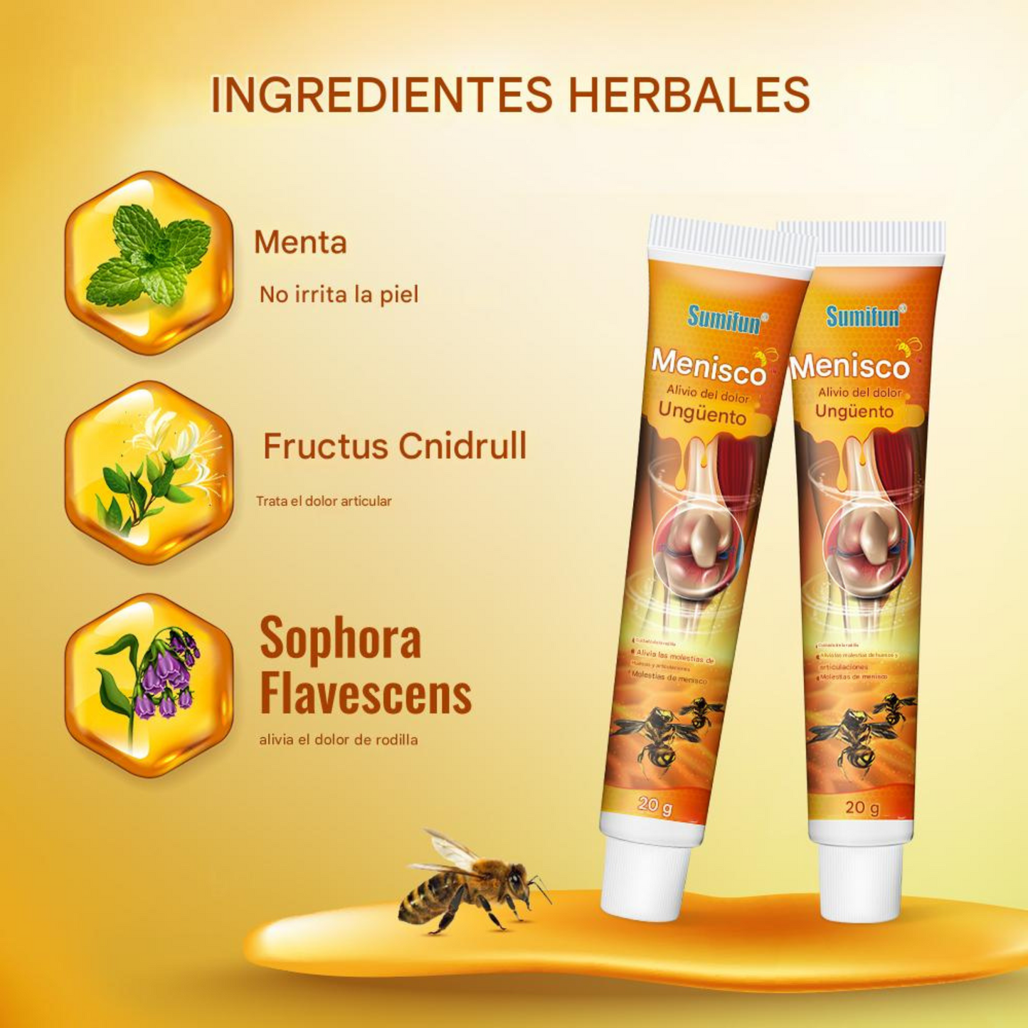 CREMA DE ABAJE® ✅ Clínicamente testeado para aliviar el dolor de rodillas y articulaciones de forma natural en solo 4 semans